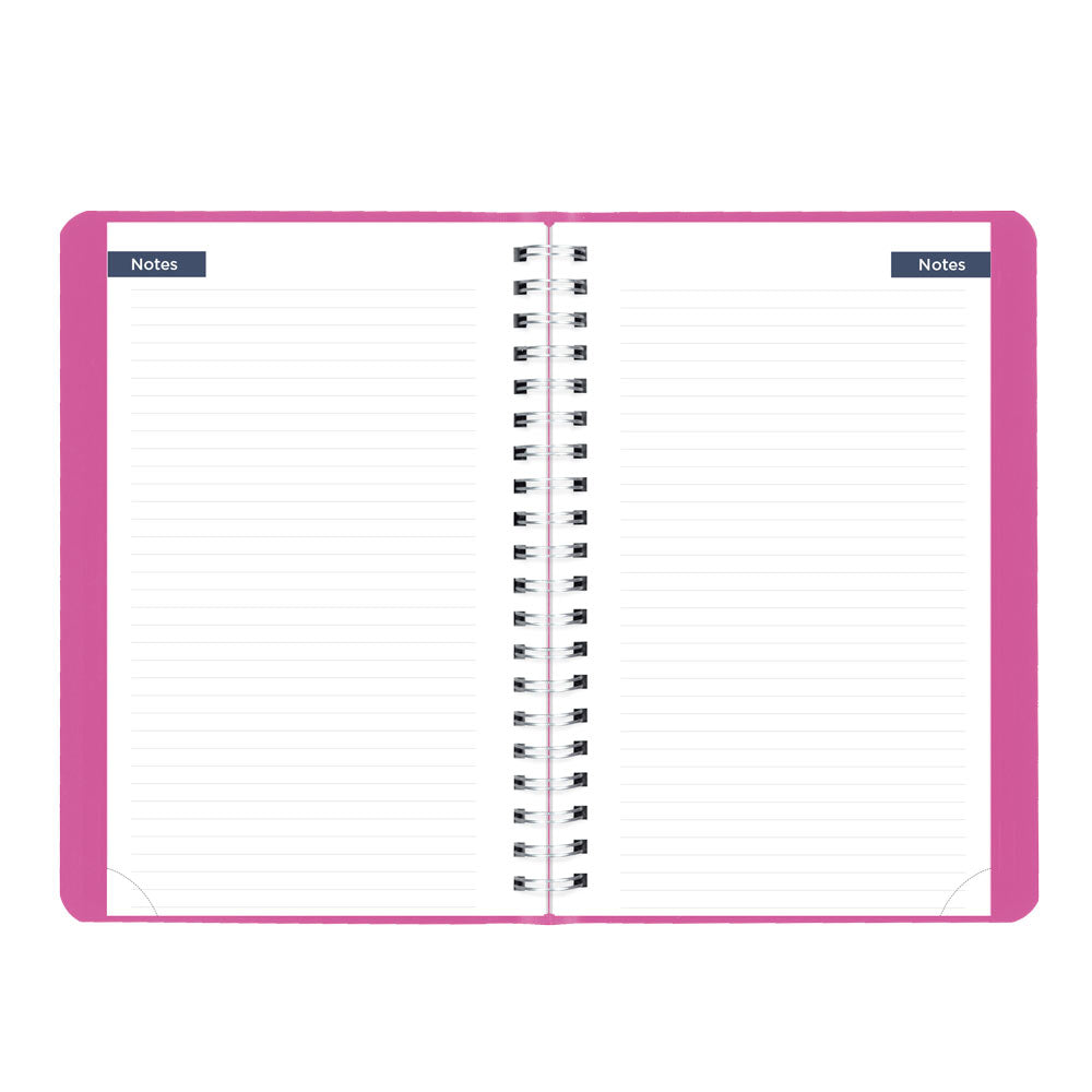 Blueline Academic Daily Planner, Fashion, 2026-2027 - Bilingual CA201BF.01 #colour_fashion-pink