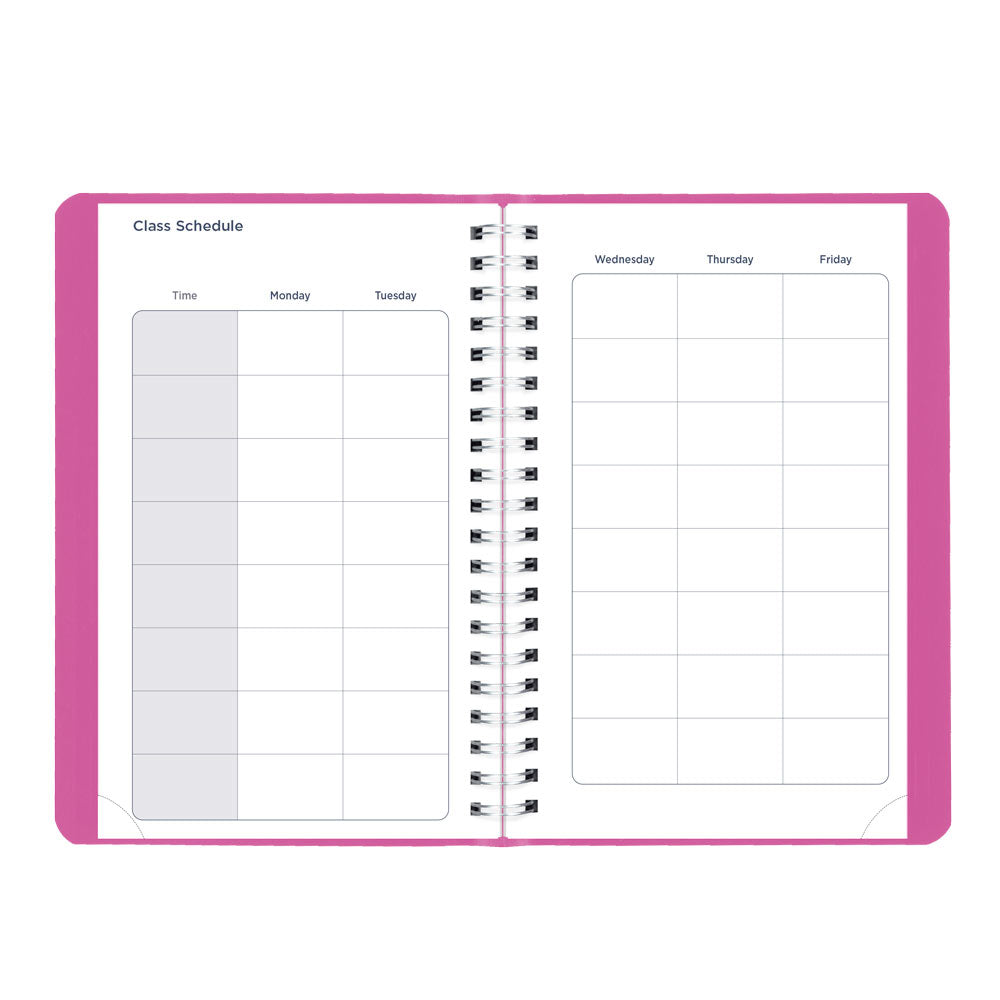 Blueline Academic Daily Planner, Fashion, 2026-2027 - English CA201F.01 #colour_fashion-pink