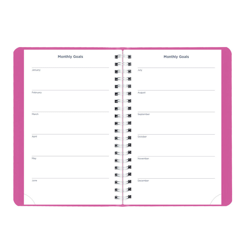 Blueline Academic Daily Planner, Fashion, 2026-2027 - English CA201F.01 #colour_fashion-pink