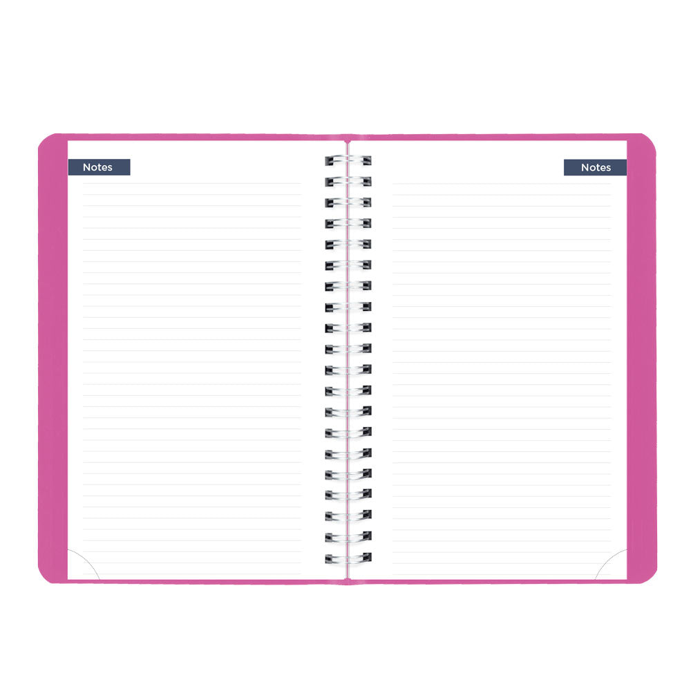 Blueline Academic Daily Planner, Fashion, 2026-2027 - English CA201F.01 #colour_fashion-pink