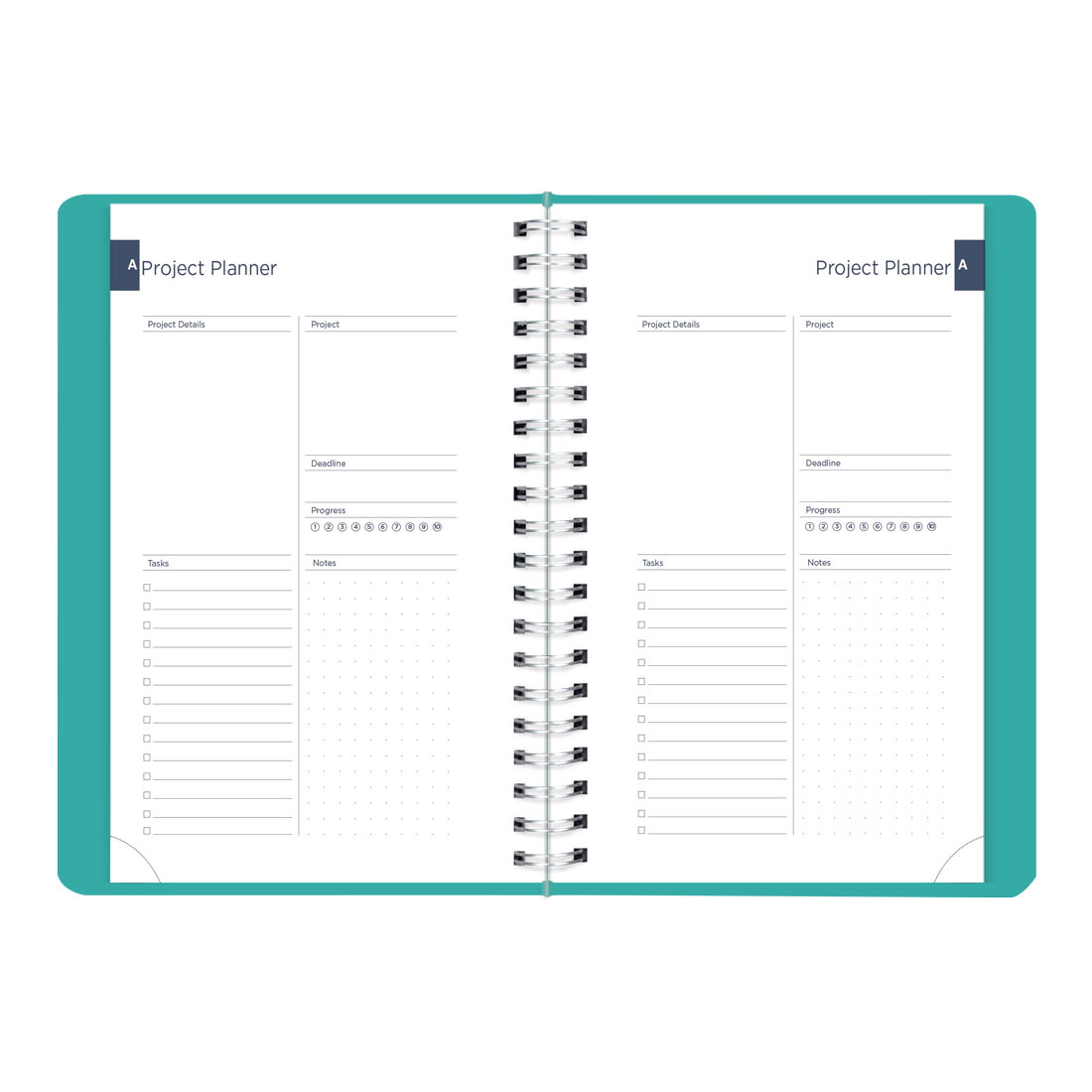 Academic Daily Planner, Fashion, 2025-2026, Blueline CA201F-26 #colour_fashion-blue