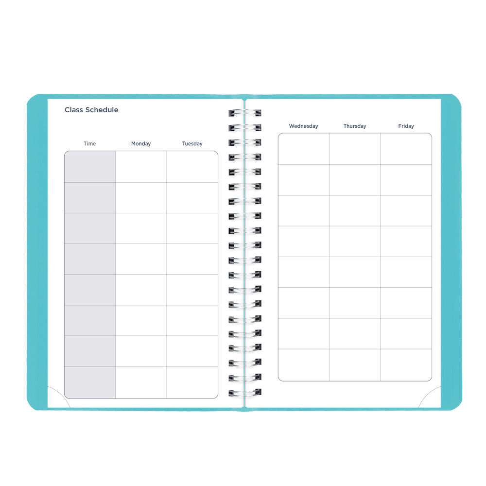 Blueline Academic Daily Planner, Fashion, 2026-2027 - English CA201F.02 #colour_fashion-blue