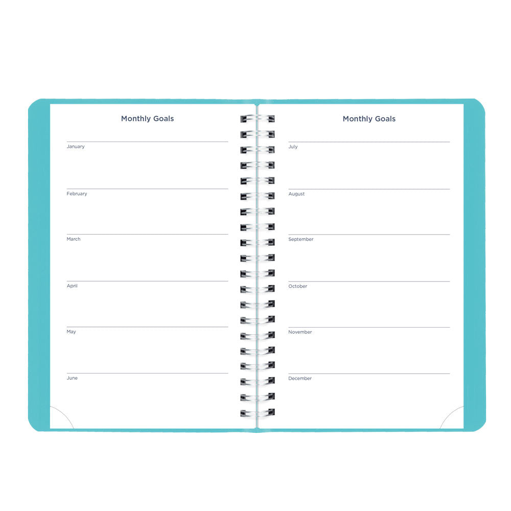 Blueline Academic Daily Planner, Fashion, 2026-2027 - English CA201F.02 #colour_fashion-blue
