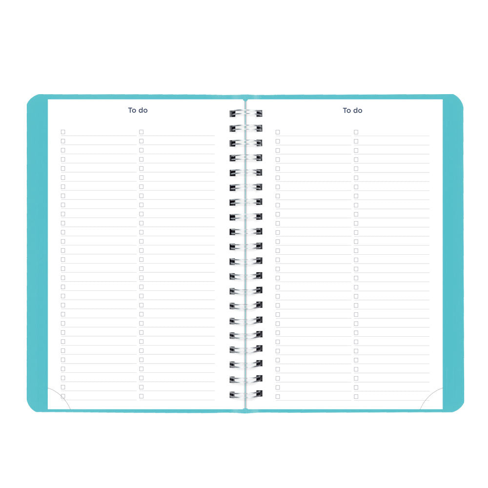 Blueline Academic Daily Planner, Fashion, 2026-2027 - English CA201F.02 #colour_fashion-blue