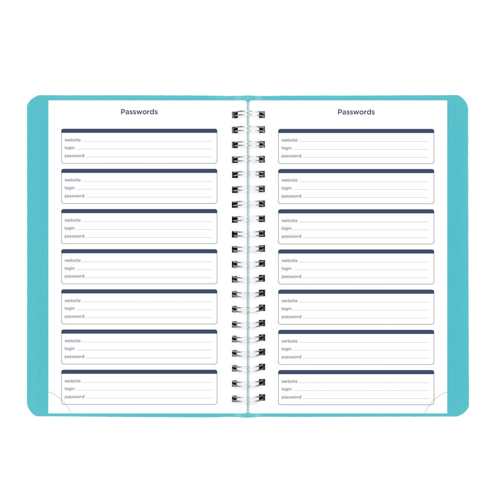 Blueline Academic Daily Planner, Fashion, 2026-2027 - English CA201F.02 #colour_fashion-blue
