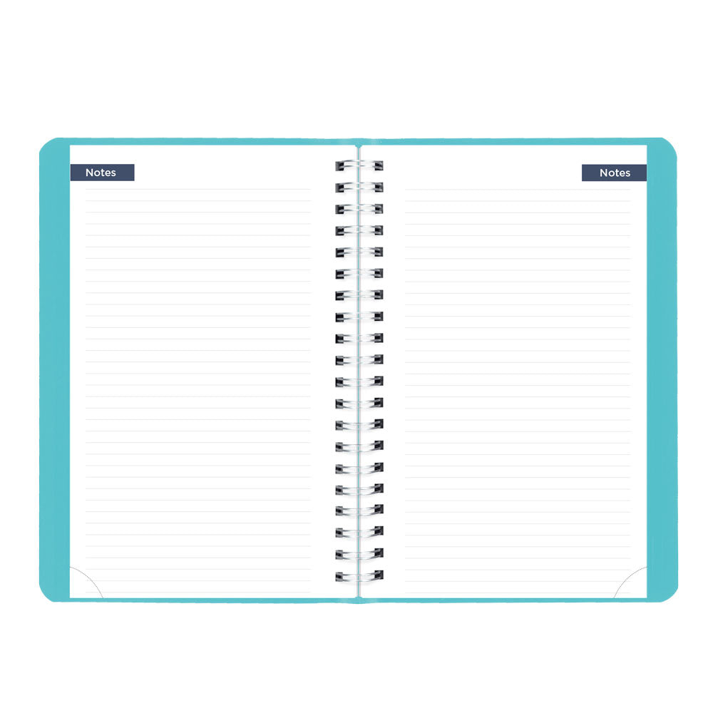 Blueline Academic Daily Planner, Fashion, 2026-2027 - English CA201F.02 #colour_fashion-blue