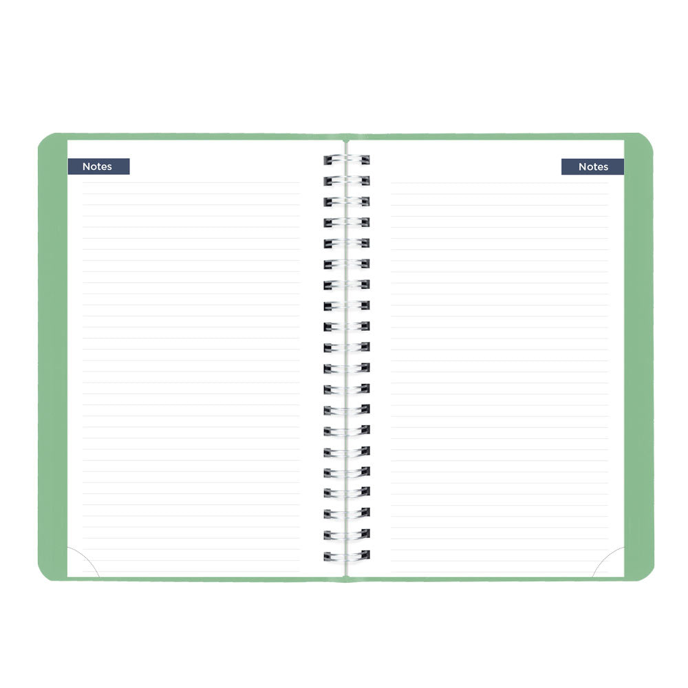 Blueline Academic Daily Planner, Fashion, 2026-2027 - English CA201F.03 #colour_fashion-green