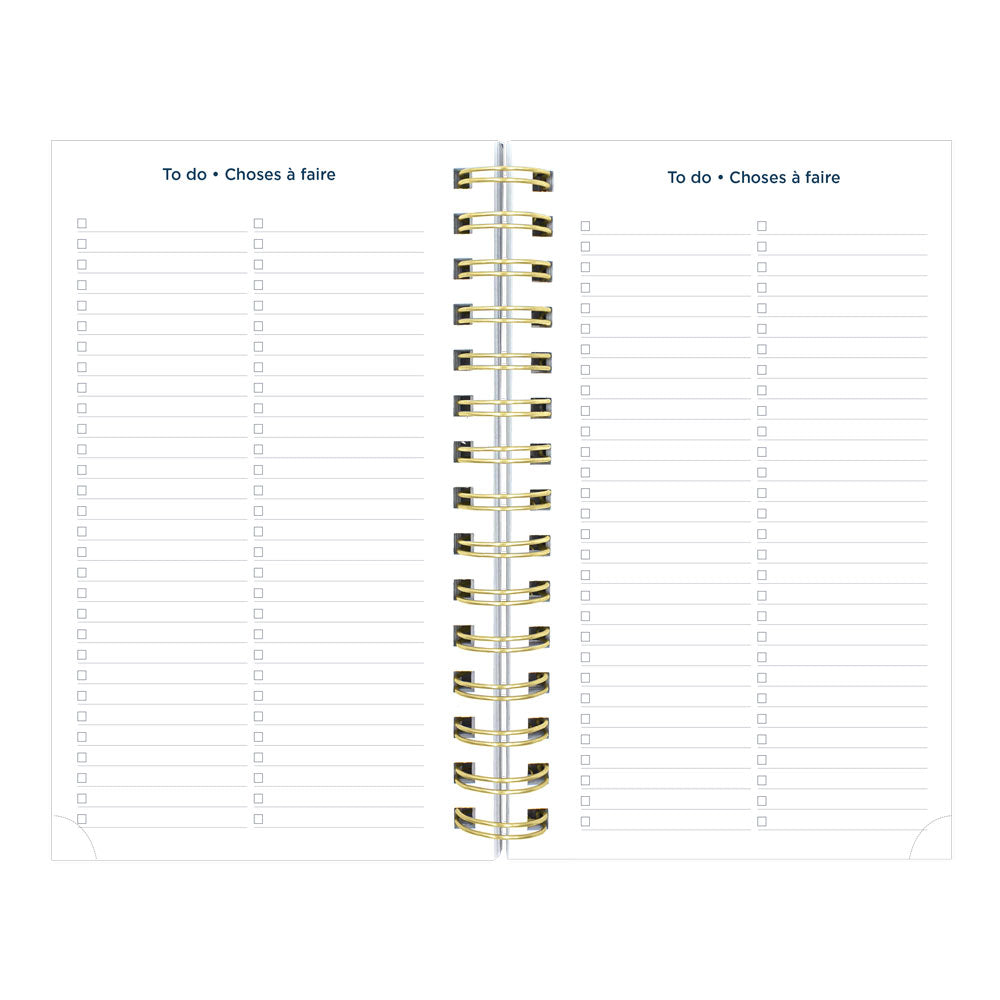 Blueline Academic Daily Planner, Nautical, 2026-2027 - Bilingual CA214BPH.03 #colour_shells