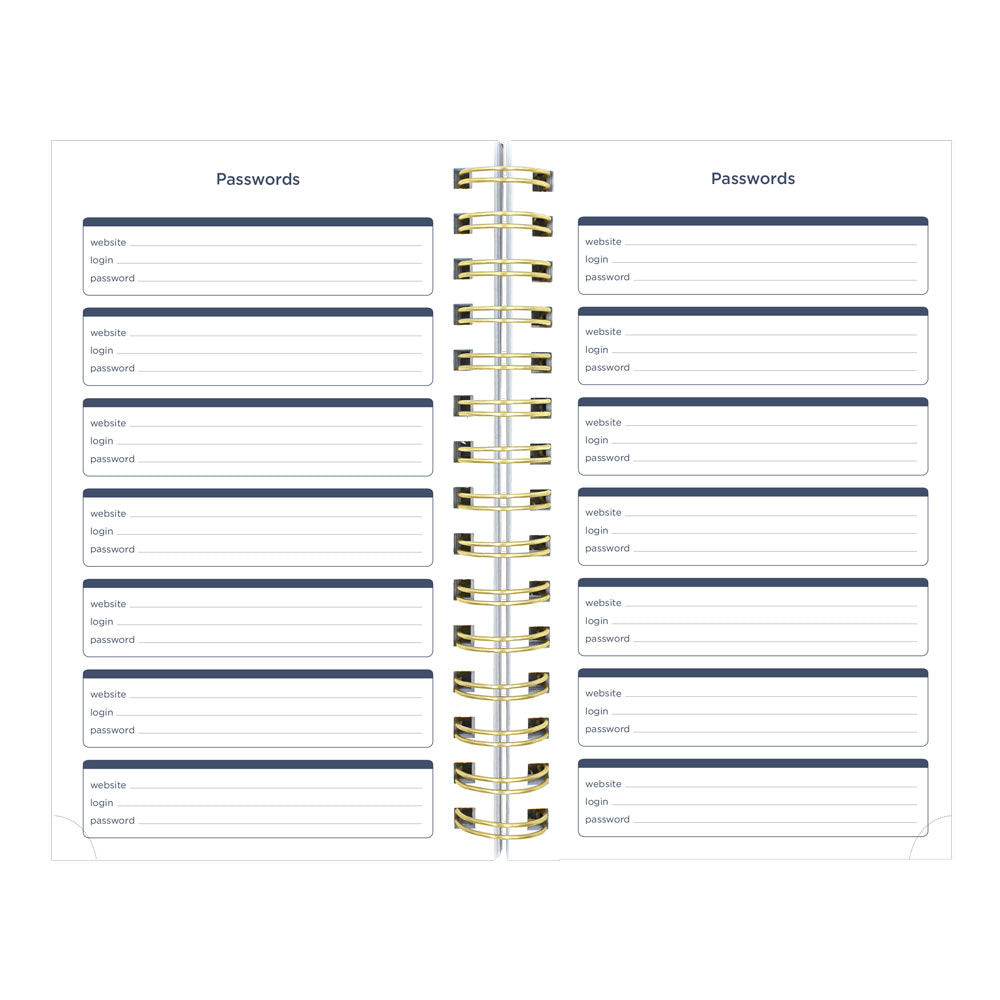 Blueline Academic Daily Planner, Nautical, 2026-2027 - English CA214PH.02 #colour_cabana