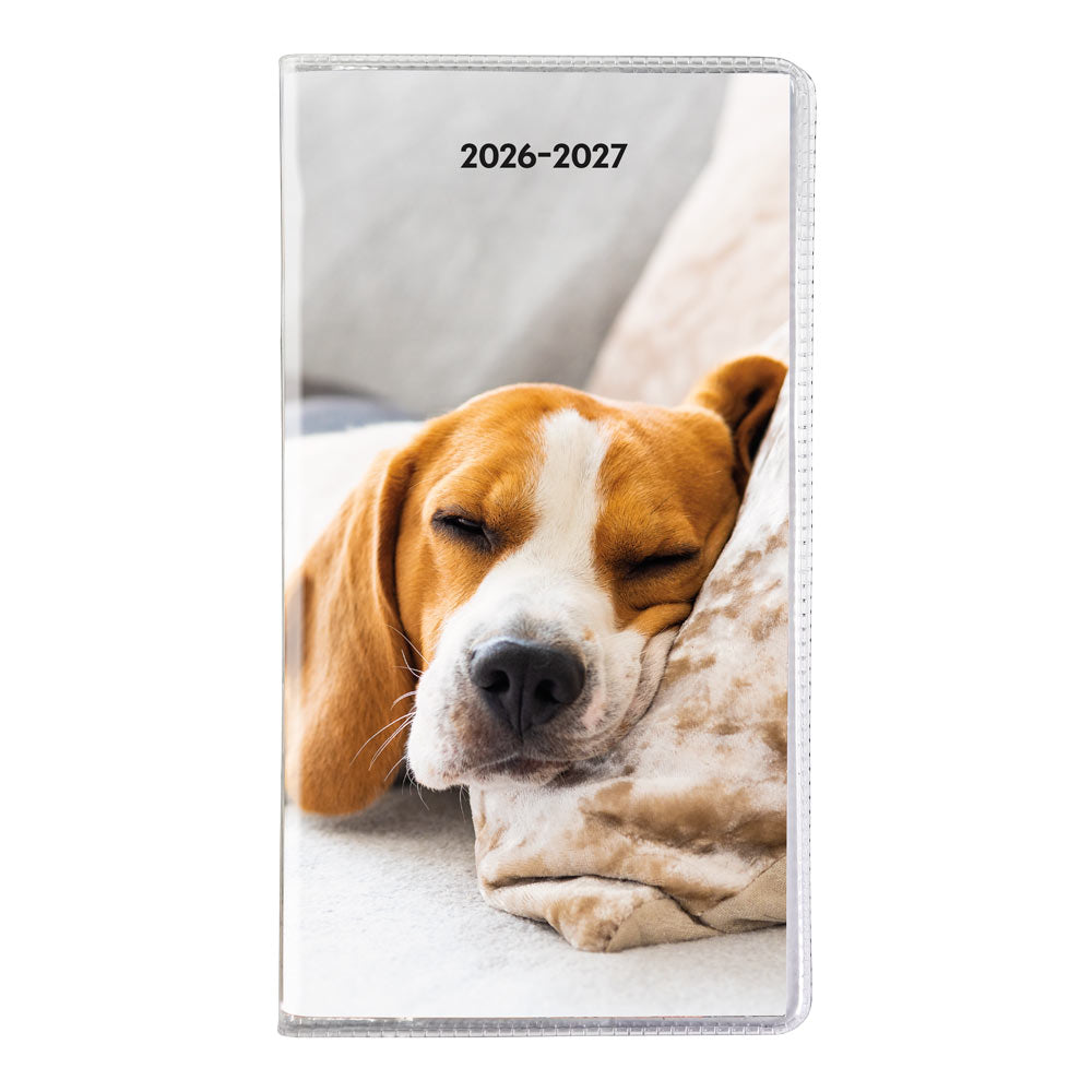 Blueline 18-Month Pocket Planner, Assorted Animal Designs, 2026-2027 - Bilingual CA412B.ASX