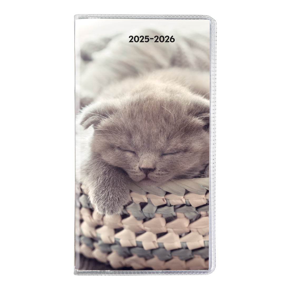 18-Month Pocket Planner, Assorted Designs - Animals, 2025-2026 - Bilingual - Blueline CA412B.ASX-26