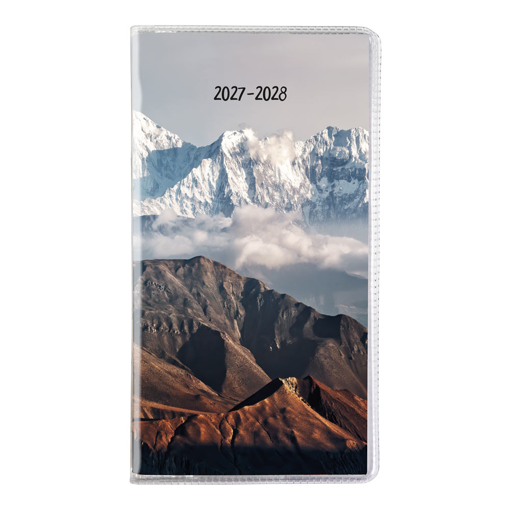 Blueline Two-Year Monthly Pocket Planner, Assorted Designs, 2027-2028, Bilingual CA424B.ASX