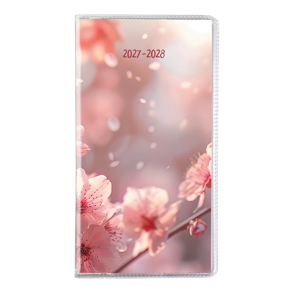 Blueline Two-Year Monthly Pocket Planner, Assorted Designs, 2027-2028, Bilingual CA424B.ASX
