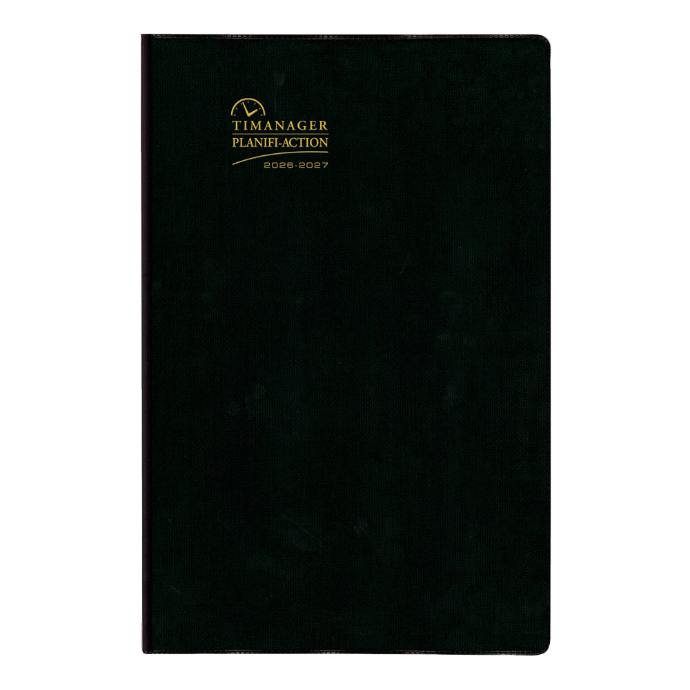 Blueline Timanager® Academic Weekly Planner, 2026-2027, Bilingual CA5918.81BT