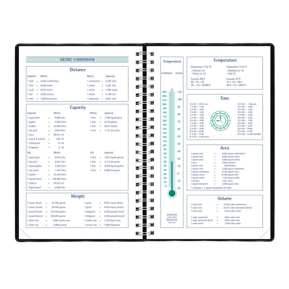 Blueline Timanager® Academic Weekly Planner, 2026-2027, Bilingual CA5918.81BT