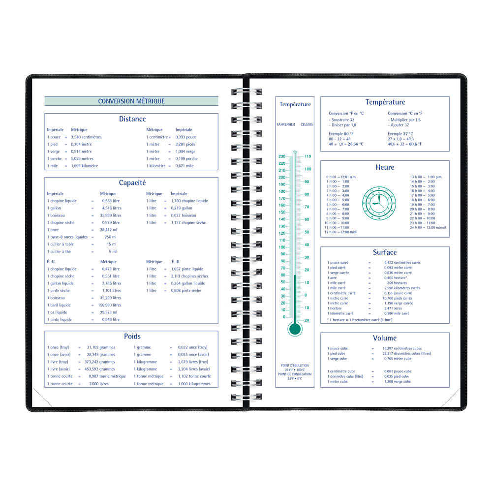 Blueline Timanager® Academic Weekly Planner, 2026-2027, Bilingual CA5918.81BT