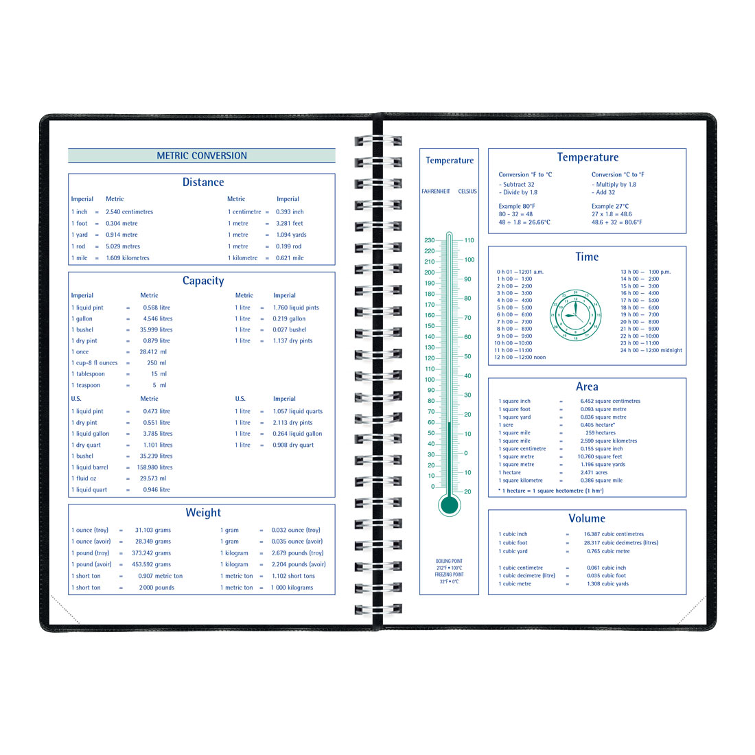 Timanager® Academic Weekly Planner, 2025-2026 - Bilingual - Blueline CA5918.81BT-26