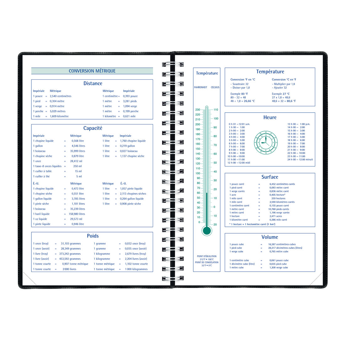 Timanager® Academic Weekly Planner, 2025-2026 - Bilingual - Blueline CA5918.81BT-26