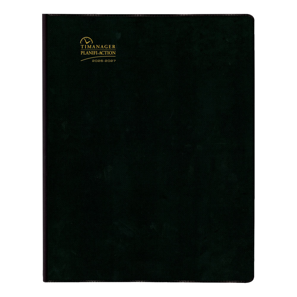 Blueline Timanager® Academic Weekly Planner, 2026-2027, Bilingual CA5941.81BT