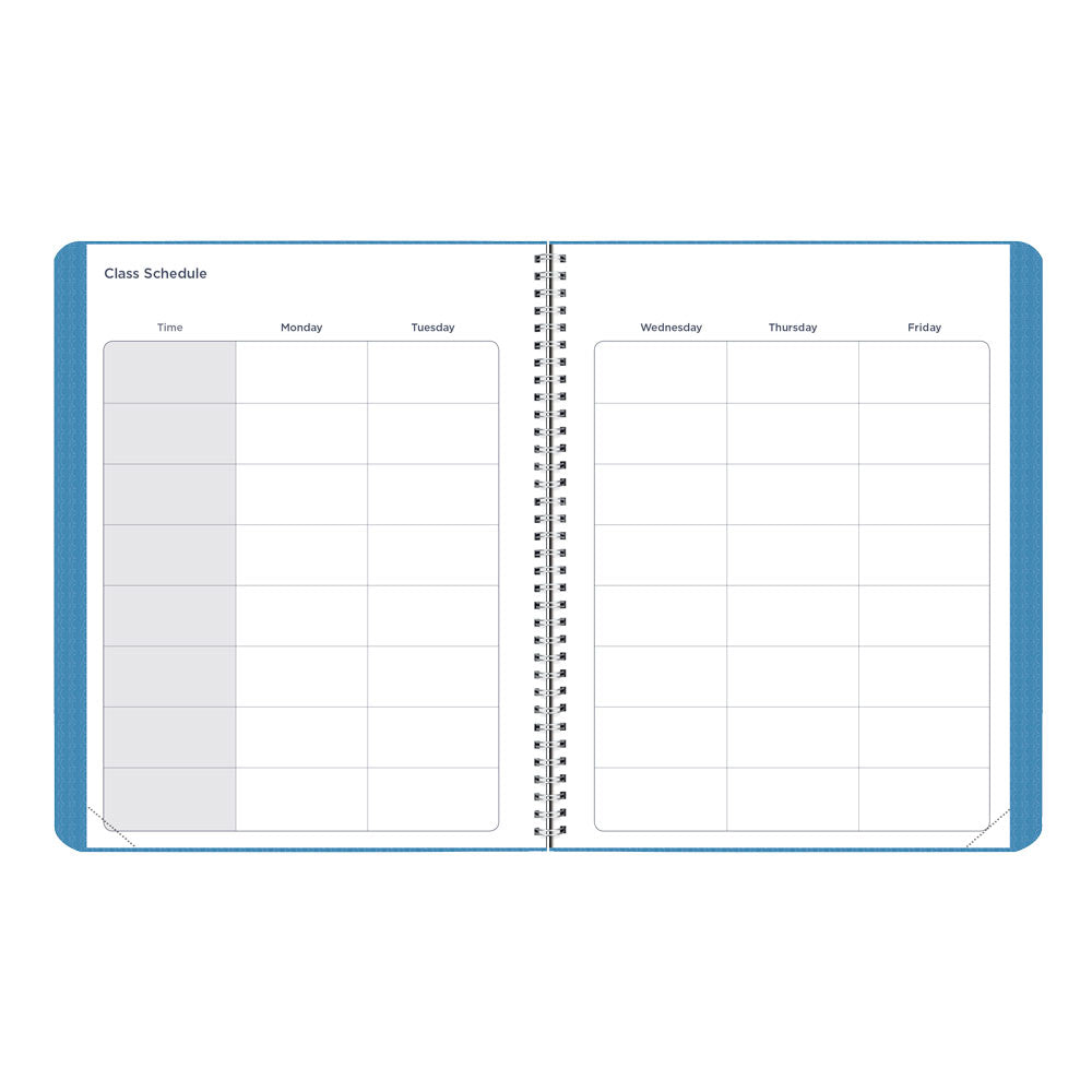 Blueline Academic Monthly Planner, DuraFlex, 2026-2027, English Assorted CA701V.ASX CA701V.BLU #colour_blue