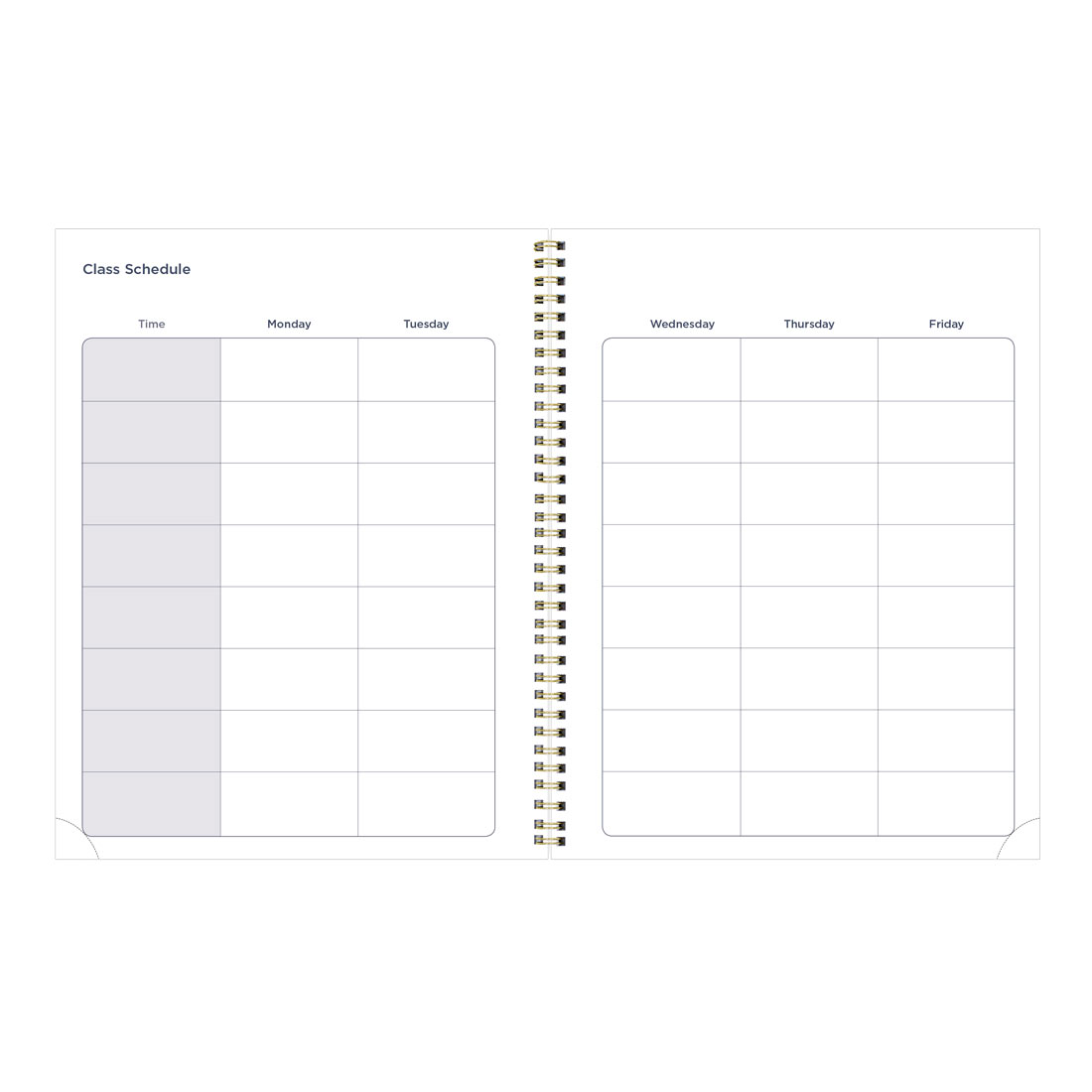 Academic Monthly Planner, Blossom, 2025-2026, Blueline CA714PG-26 #colour_blossom-navy
