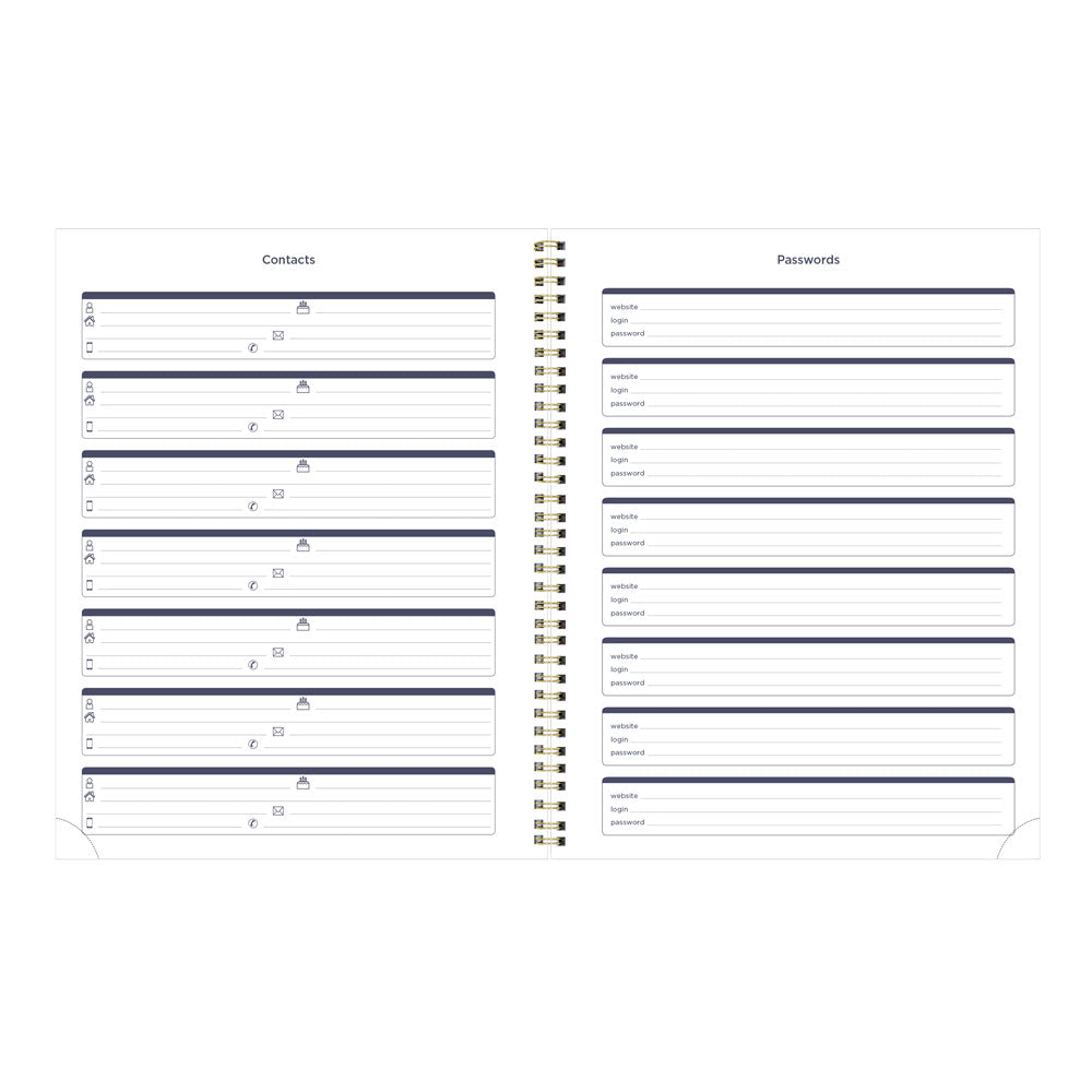 Blueline Academic Monthly Planner, Blossom, 2026-2027 - English CA714PG.02 #colour_blossom-pink