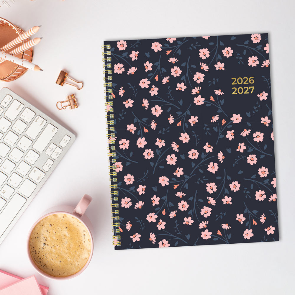 Blueline Academic Monthly Planner, Blossom, 2026-2027 - English CA714PG.02 #colour_blossom-pink