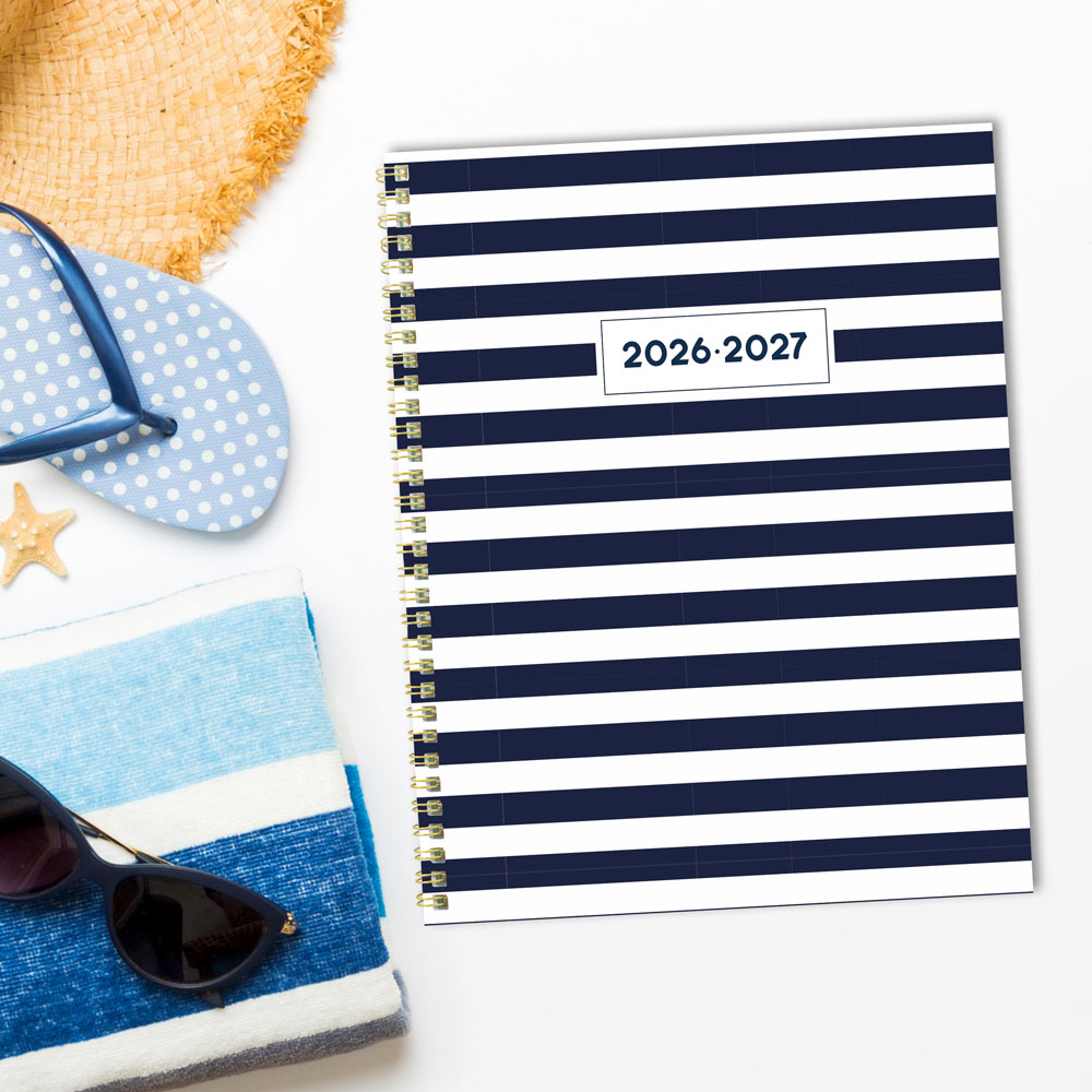 Blueline Academic Monthly Planner, Nautical, 2026-2027 - English CA714PH.02 #colour_cabana