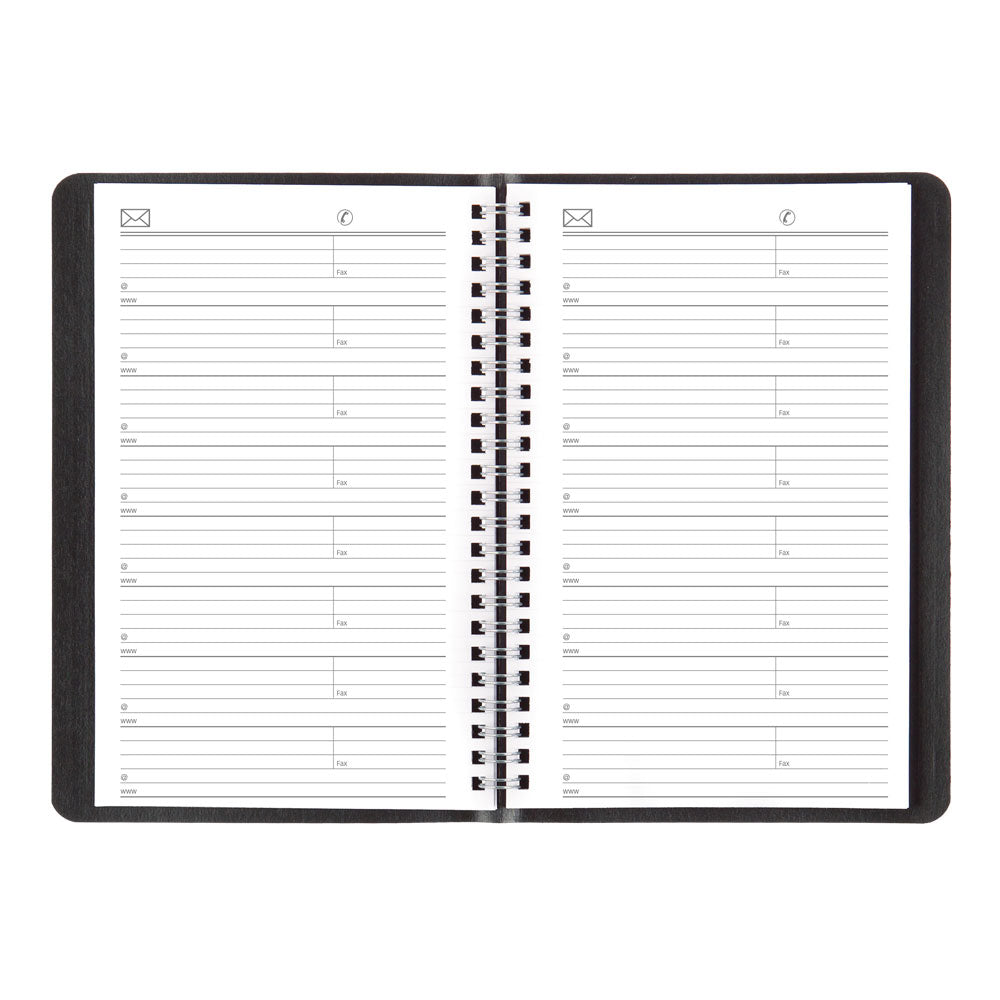 Essential Weekly Appointment Book, 2027, English, Black CB100.BLK-27 Brownline Canada