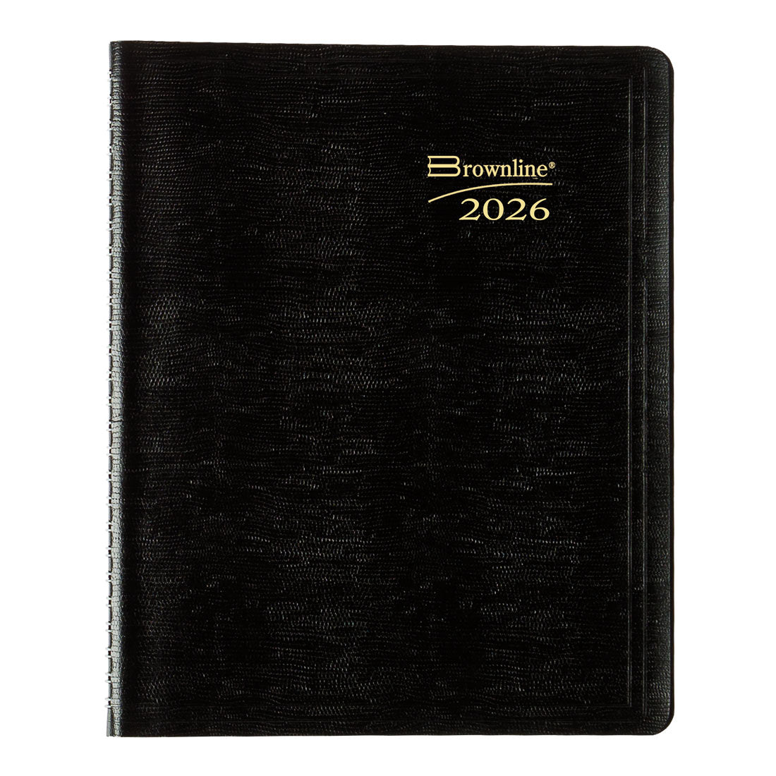 Brownline Essential Monthly Planner 2026, English, Black CB1200.BLK-26