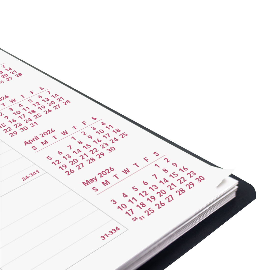 Brownline Essential Monthly Planner 2026, English, Black CB1200.BLK-26