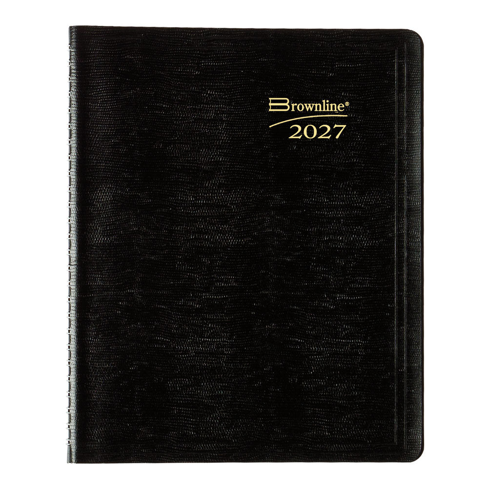Essential Monthly Planner, 2027, English, 14 Months CB1200.BLK-27 Brownline Canada