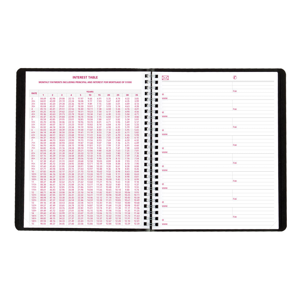 Essential Monthly Planner, 2027, English, 14 Months CB1200.BLK-27 Brownline Canada