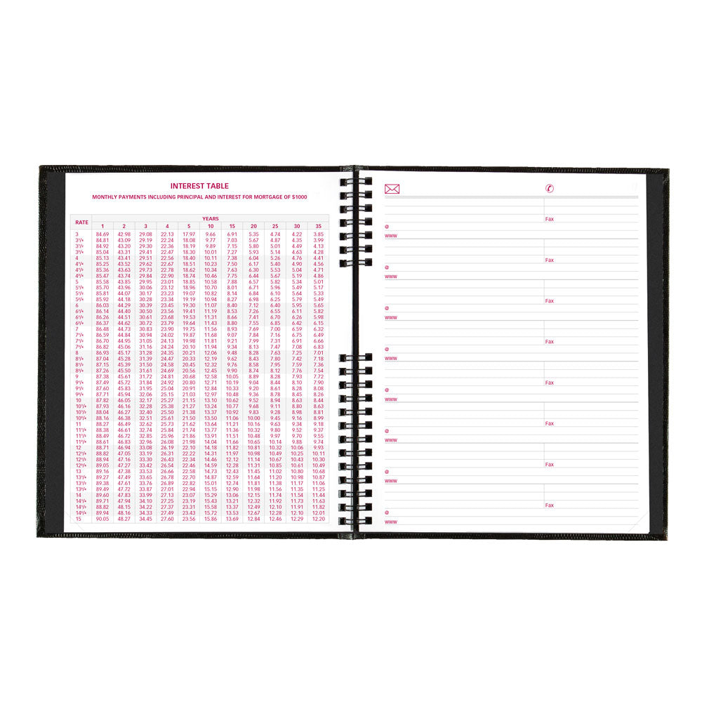 CoilPro™ Monthly Planner, 2027, English, 14 Months CB1200C.BLK-27 Brownline Canada