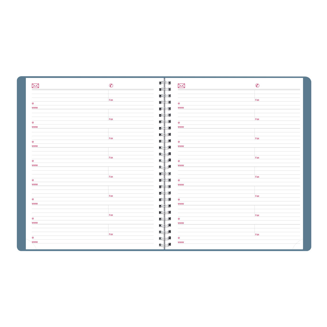 Brownline Mountain Monthly Planner 2026, English CB1200G.03-26 colour_snow