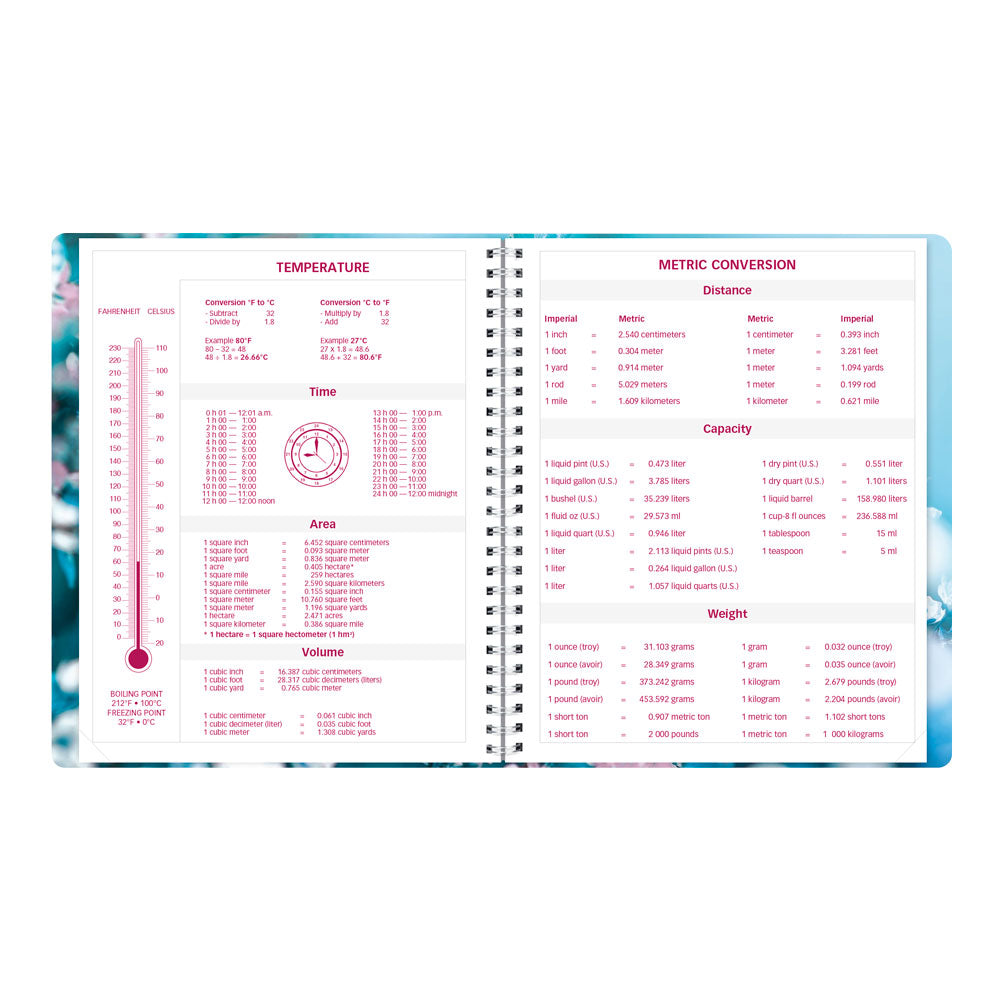 Essential Monthly Planner, 2027, English, Nature Cherry Blossoms CB1200G.03-27 Brownline Canada
