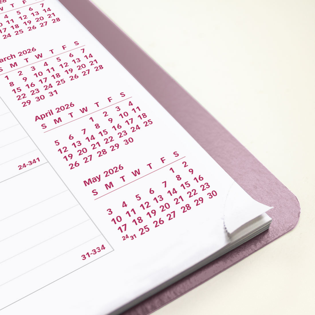 Brownline Mountain Monthly Planner 2026, English CB1200G.04-26 #colour_canyon