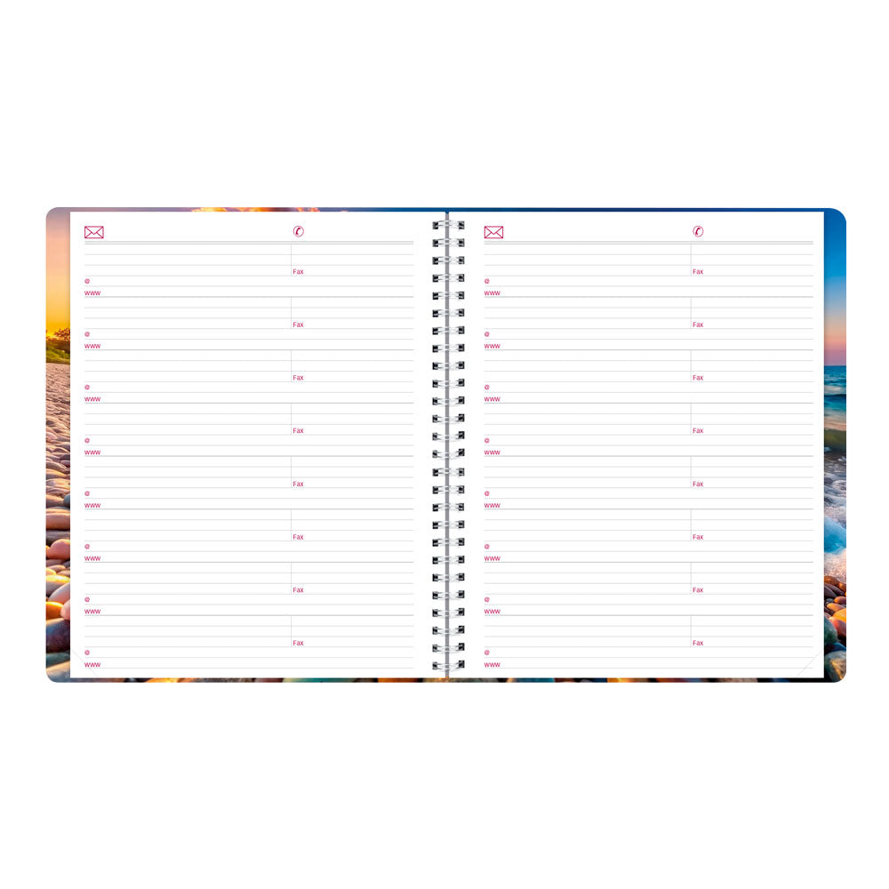 Essential Monthly Planner, 2027, English, Nature Pebble Beach CB1200G.04-27 Brownline Canada