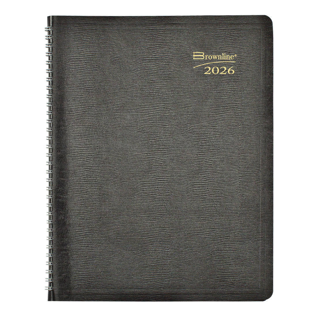 Brownline Essential Monthly Planner 2026, English, Black CB1260.BLK-26