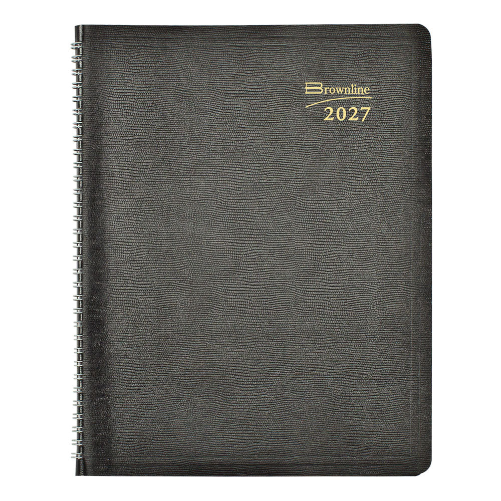 Essential Monthly Planner, 2027, English, 16 Months CB1260.BLK-27 Brownline Canada