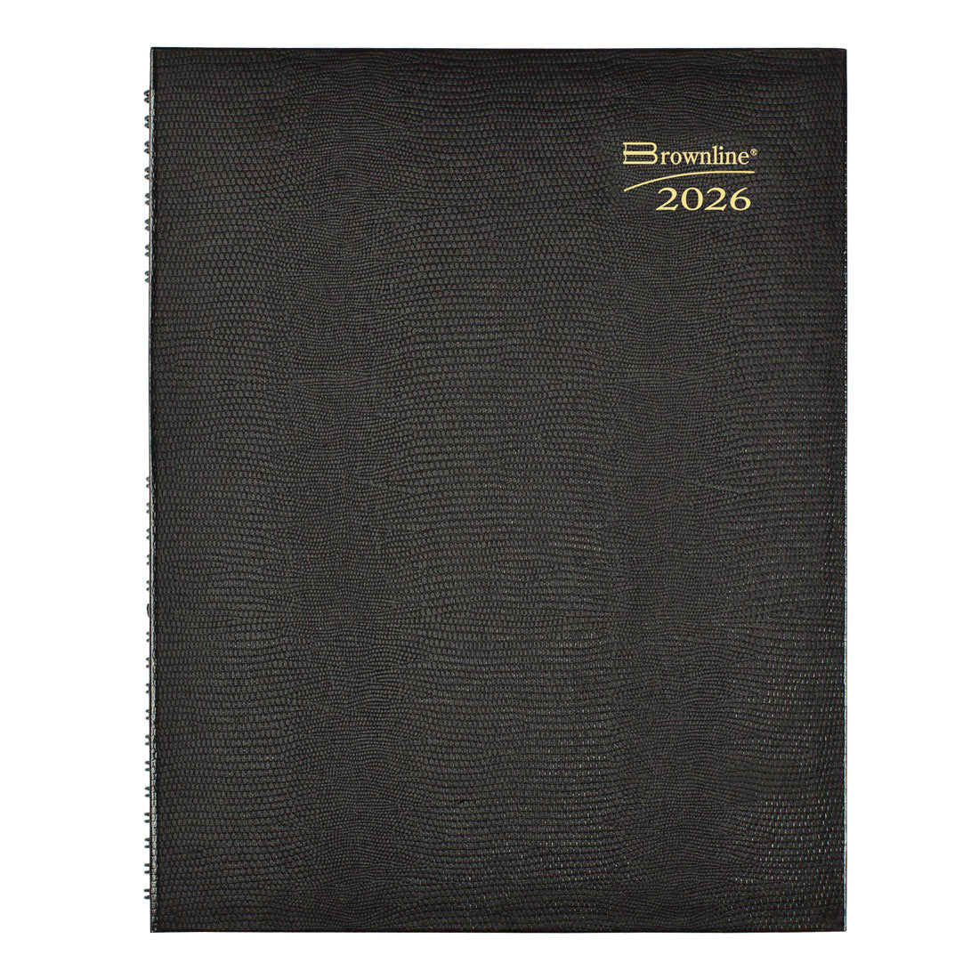 Brownline CoilPro Monthly Planner 2026, English, Black CB1262C.BLK-26