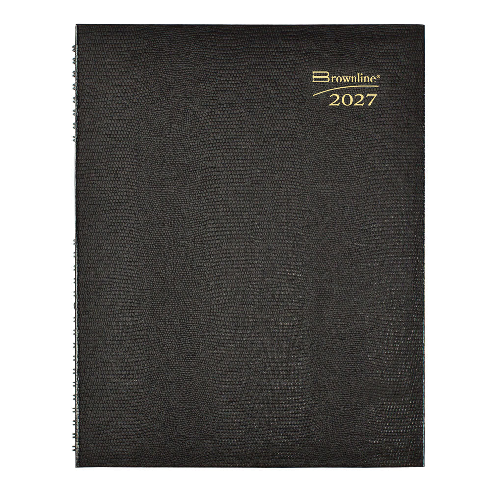 CoilPro™ Monthly Planner, 2027, English, 14 Months CB1262C.BLK-27 Brownline Canada