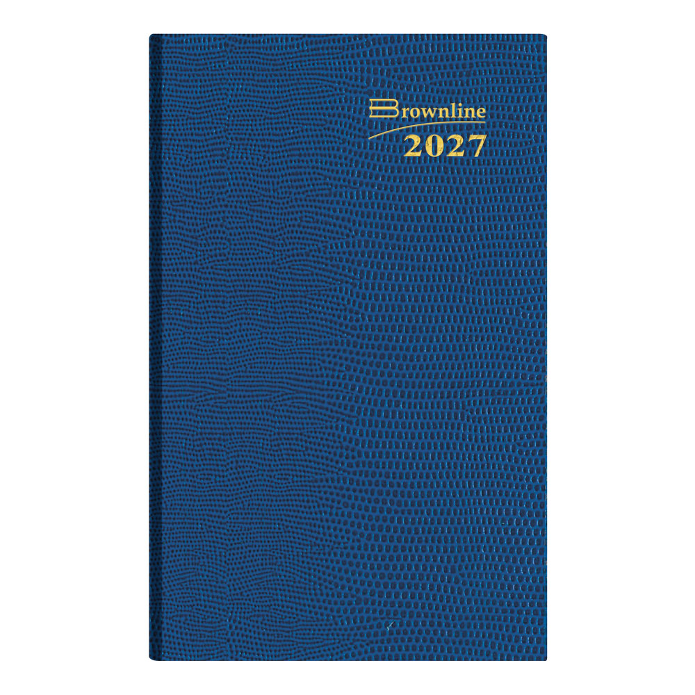 Traditional Weekly Appointment Book, 2027, English, Assorted CB303.ASX-27 Brownline Canada