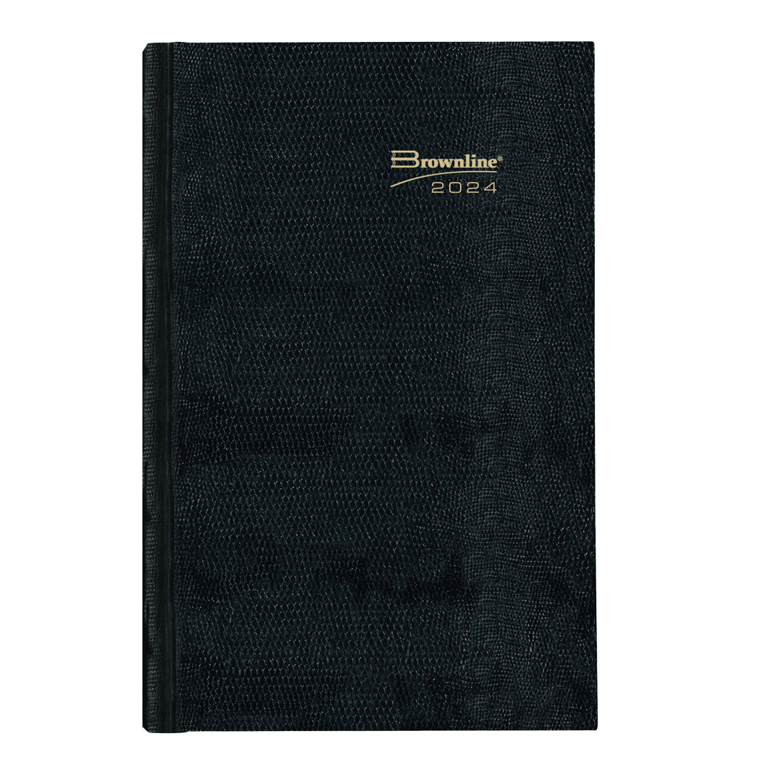 Daily Planner 2024, English, Black