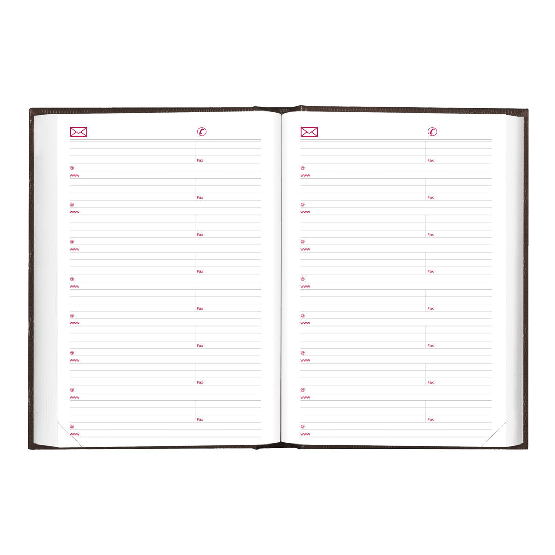 Daily Planner 2025, English, Black, CB387.BLK