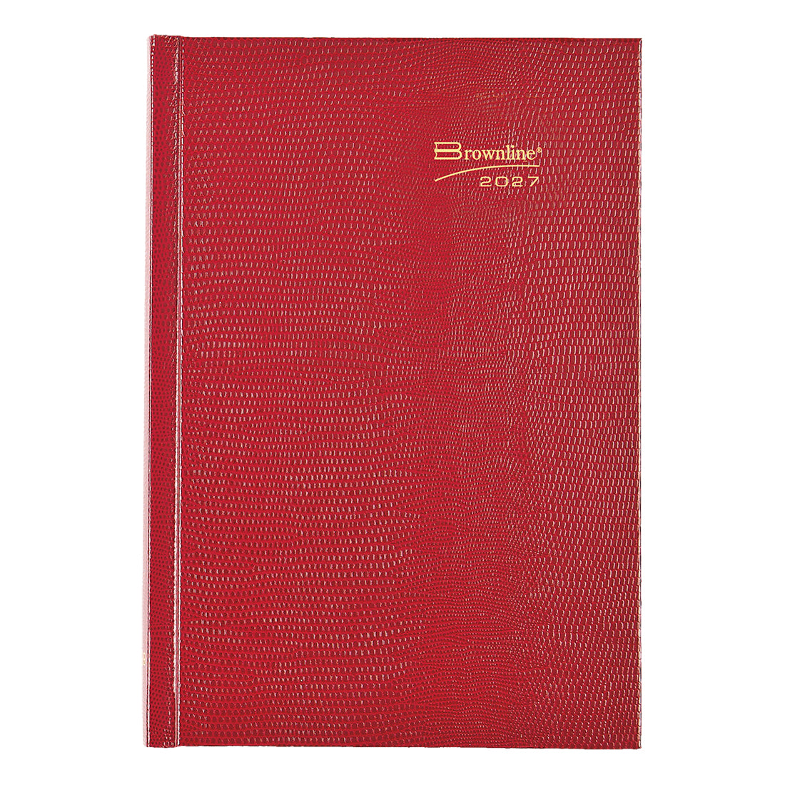 Traditional Daily/Monthly Untimed, 2027, English, Bright Red CB389.RED-27 Brownline Canada