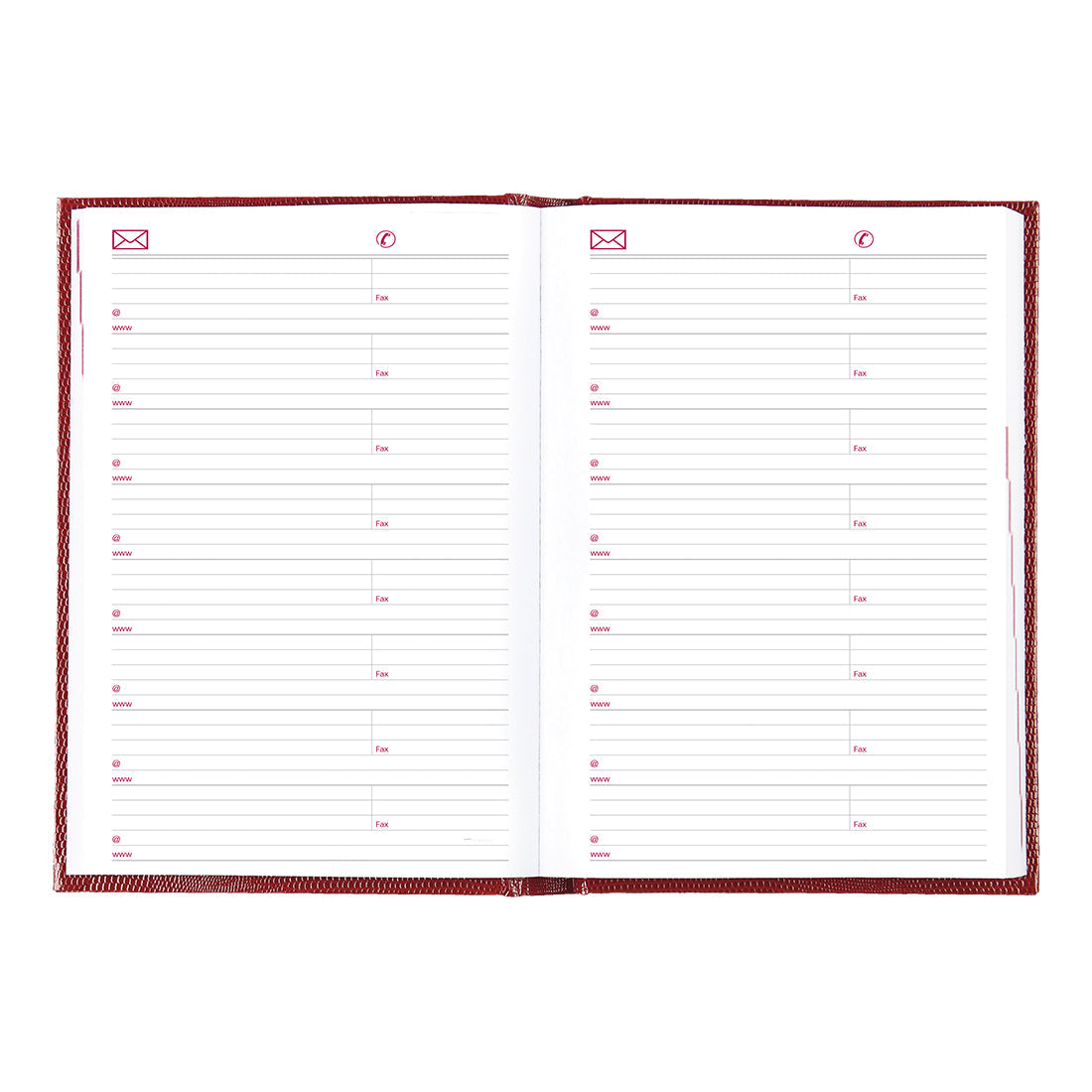 Traditional Daily/Monthly Untimed, 2027, English, Bright Red CB389.RED-27 Brownline Canada