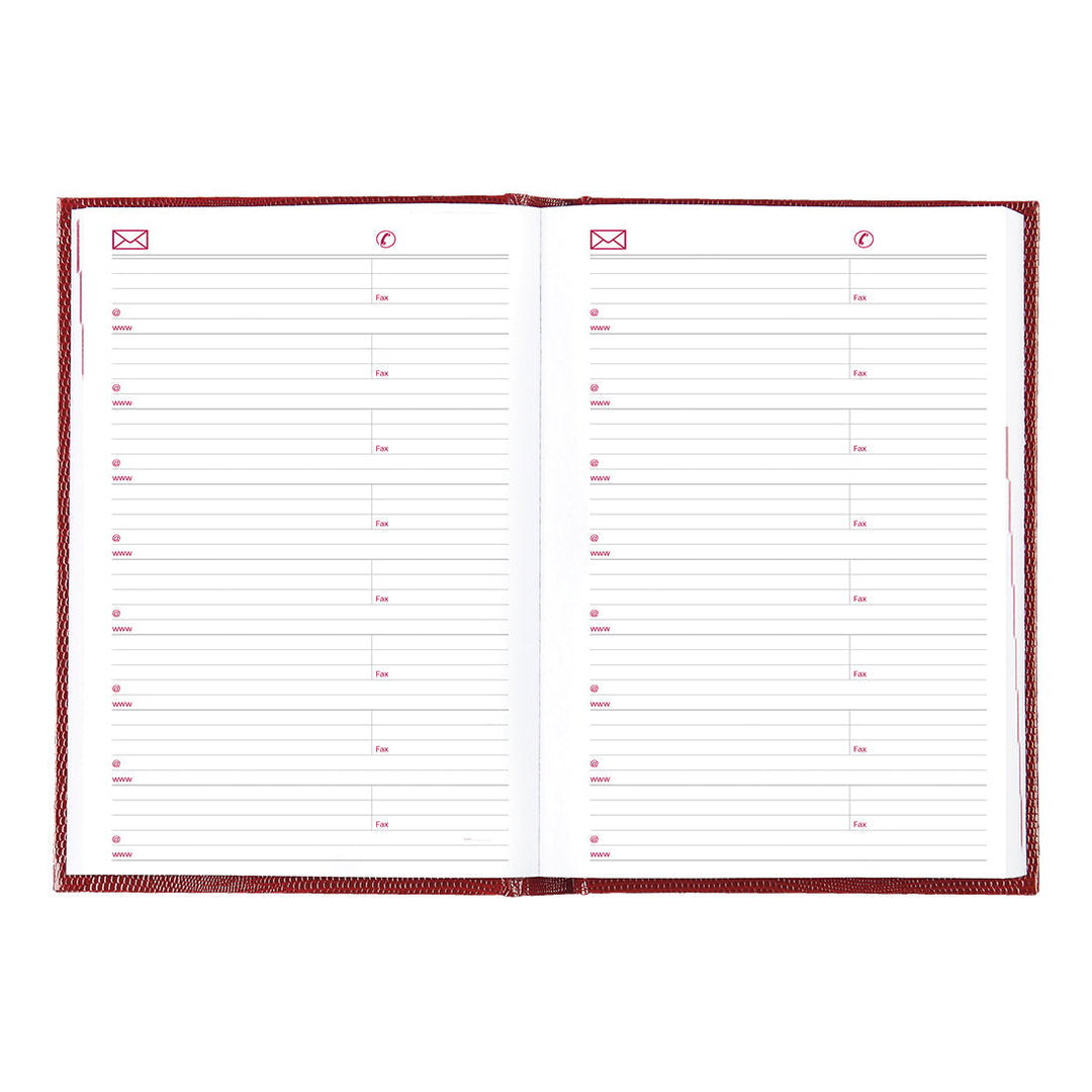 Traditional Daily/Monthly Untimed, 2027 - Bright Red (CB389.RED-27 ...