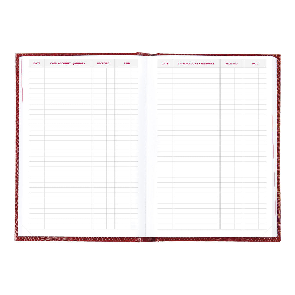 Traditional Daily/Monthly Untimed, 2027, English, Bright Red CB389.RED-27 Brownline Canada