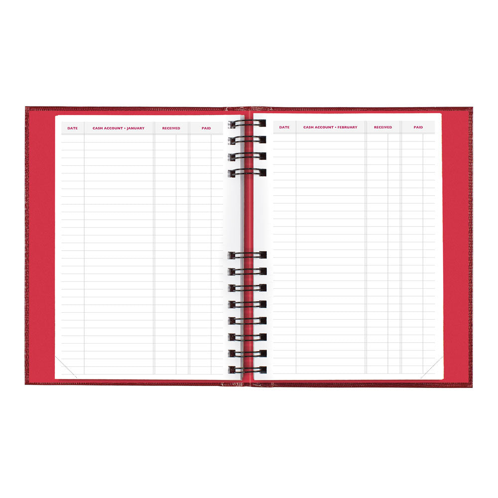 CoilPro™ Daily/Monthly Untimed, 2027, English, Bright Red CB389C.RED-27 Brownline Canada